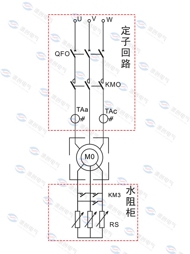 YLQ水電阻啟動(dòng)原理圖-加水印